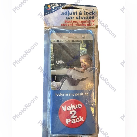 The First Years Adjust And Lock - 16 Inch Car Shades - 2 Pack - Picture 2 of 6